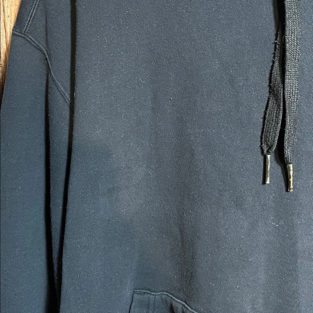 Vintage Champion Men's Dark Hoodie - Picture 3 of 8